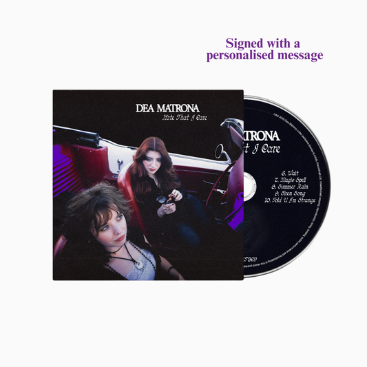 HATE THAT I CARE - CD (Signed Cover with Custom Personalised Message)
