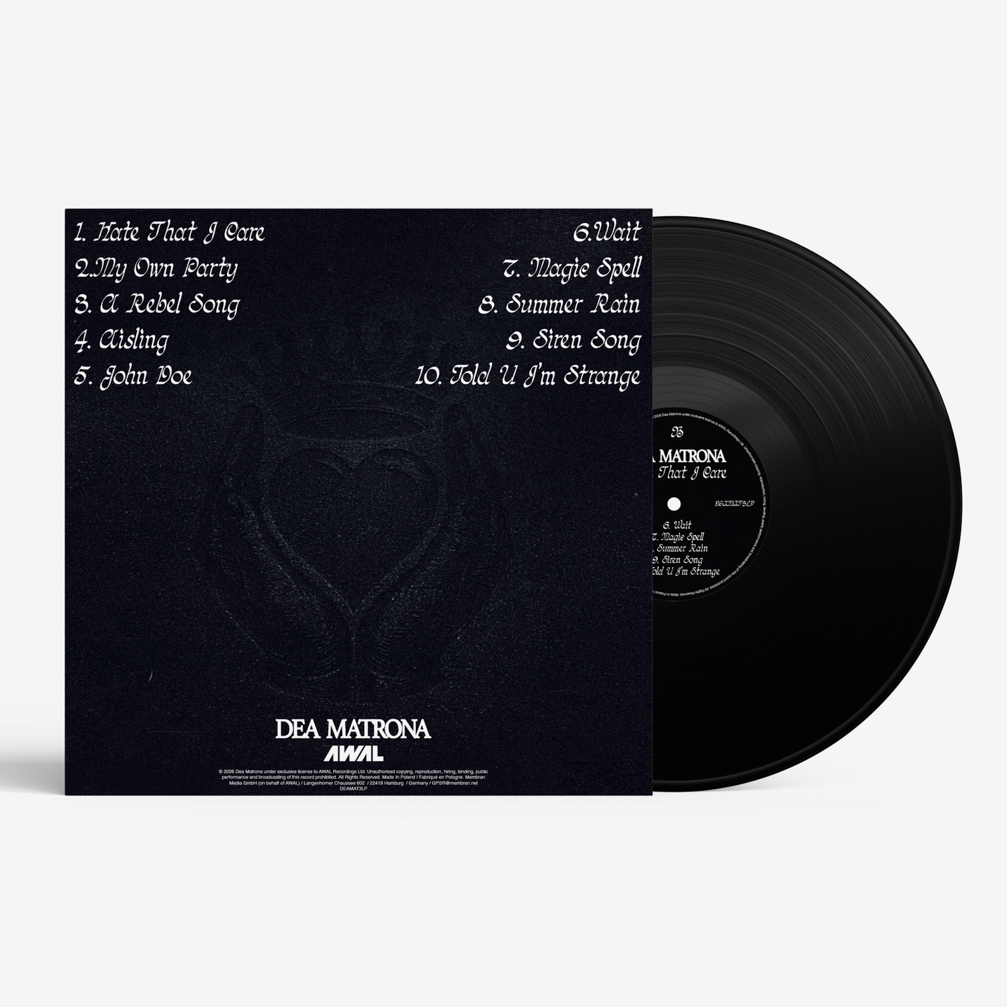 HATE THAT I CARE - STANDARD VINYL