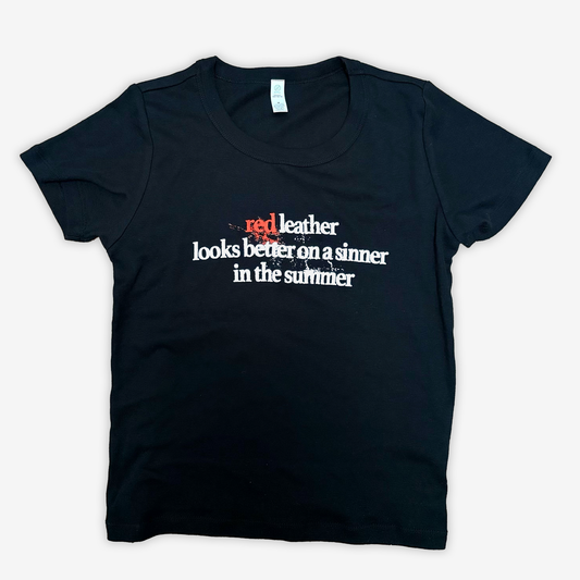 SO DAMN DANGEROUS BABY TEE (BLACK)