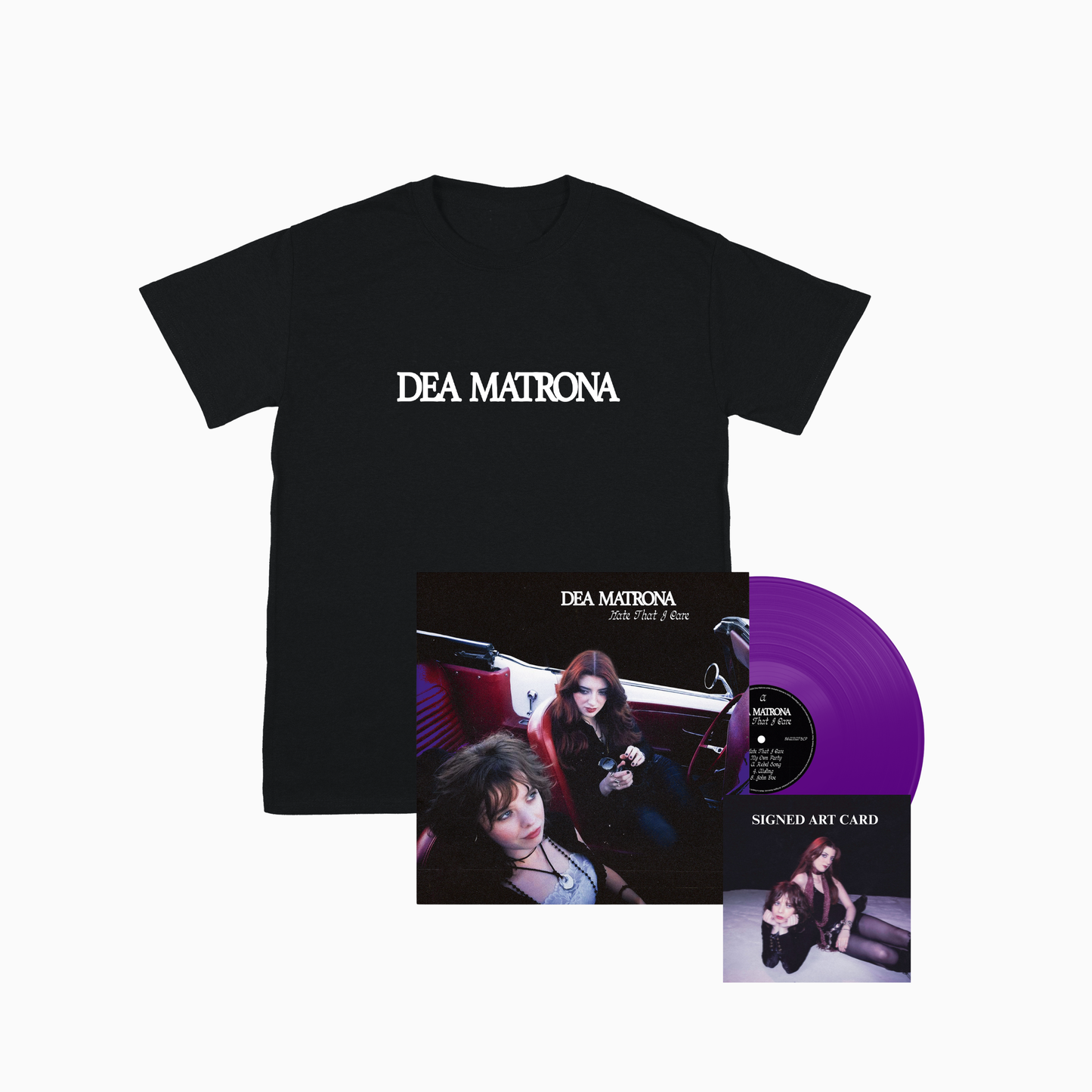 HATE THAT I CARE VINYL AND TEE BUNDLE
